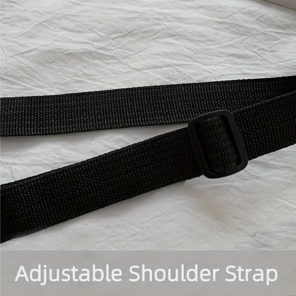 Black and White Celestial Crossbody Bag - Picture 4 of 6